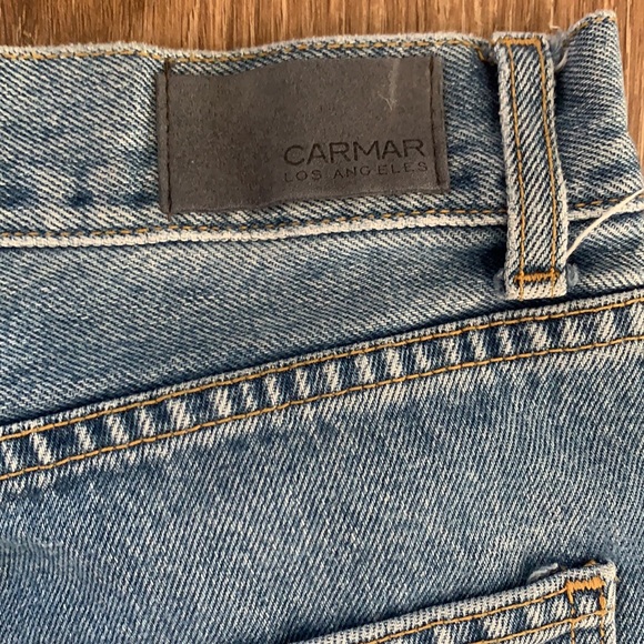 Carmar Distressed Button Fly Raw Hem Jeans Bundle - Picture 8 of 15